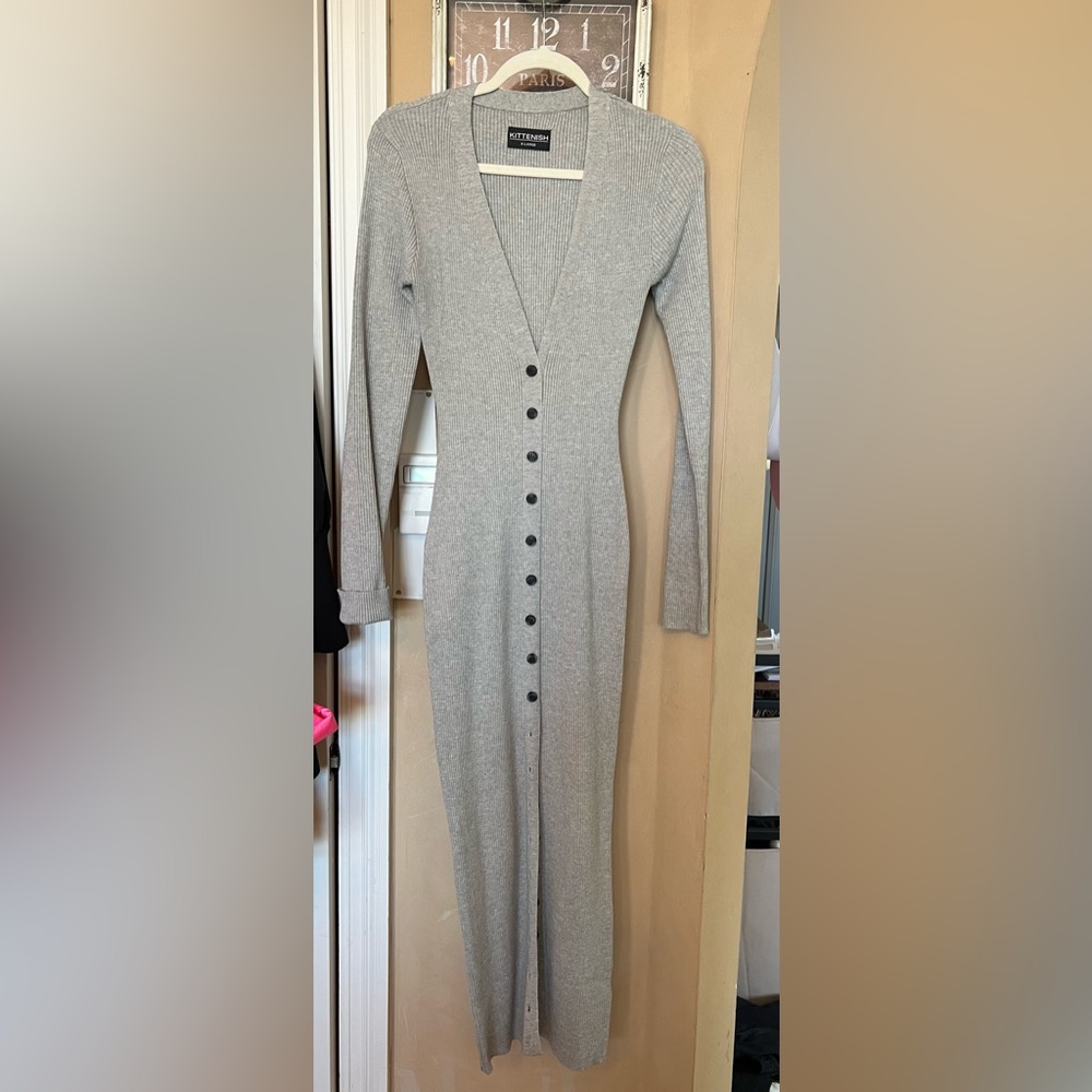 Kittenish Ribbed Dress Size XL